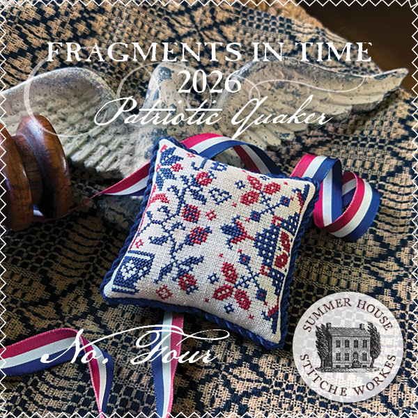 Fragments in Time 2026 #4 Cross Stitch Pattern by Summer House Stitche Workes