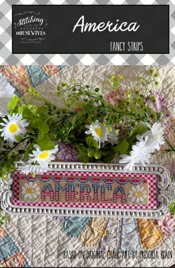 America Cross Stitch Chart