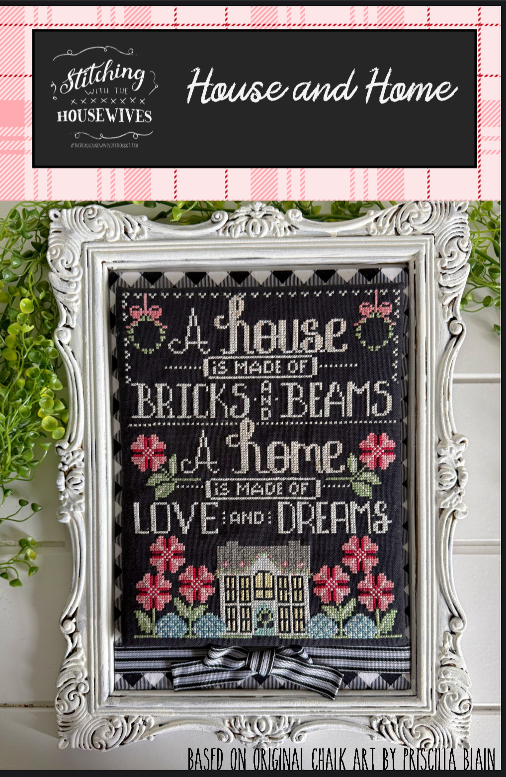 Welcome Wreaths 3 Cross Stitch Pattern