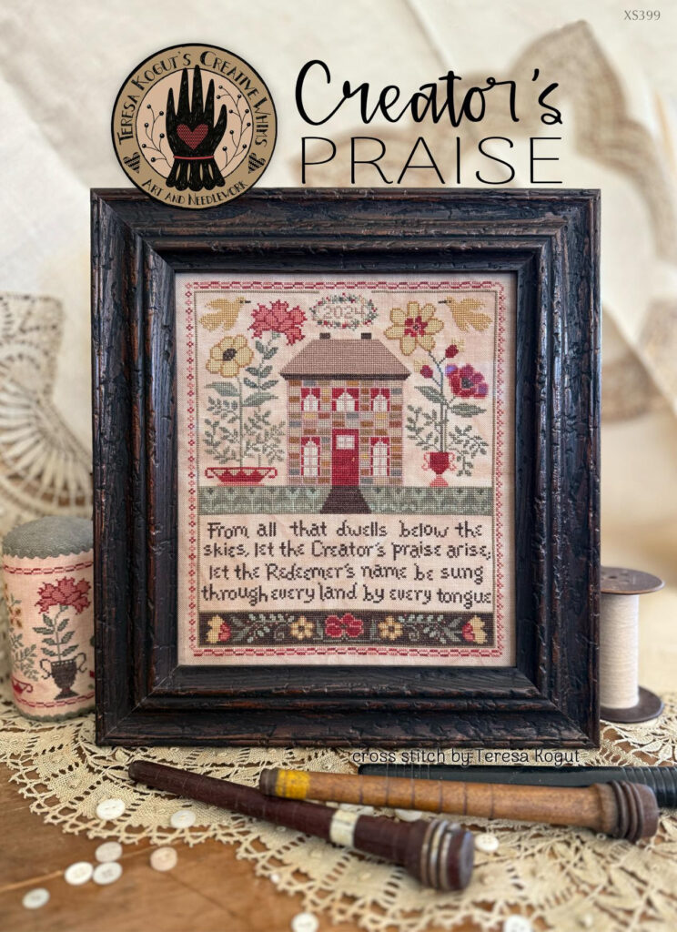 Creators Praise Cross Stitch Chart by Teresa Kogut