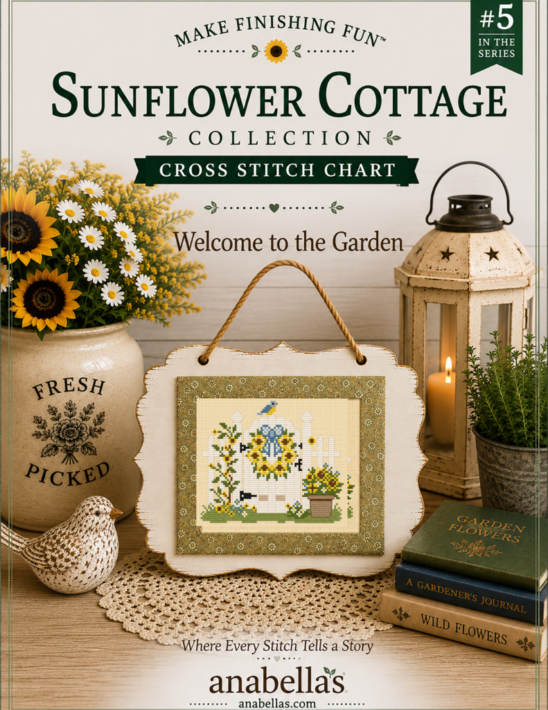 Welcome To The Garden Cross Stitch Pattern
