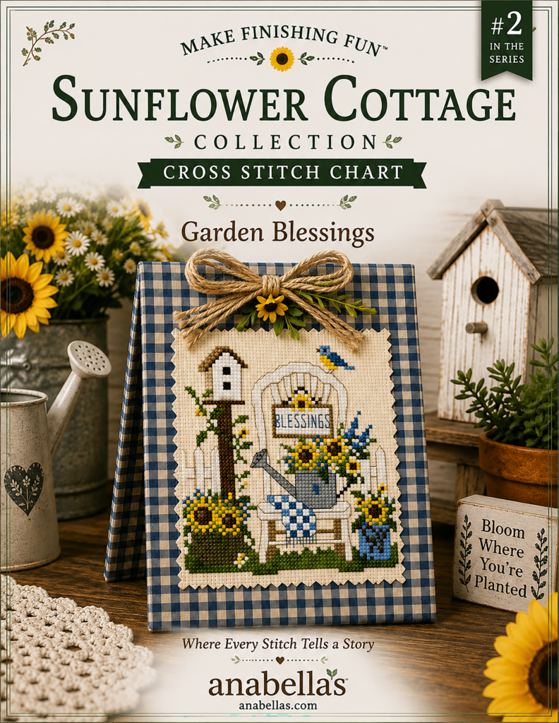 Garden Blessings Cross Stitch Pattern