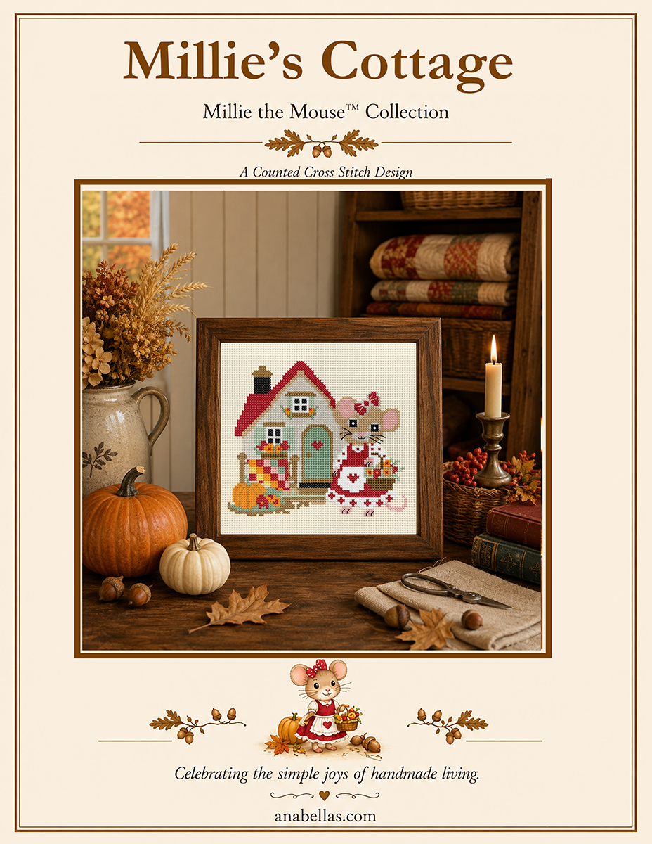 Millie's Cottage Cross Stitch Chart Millie's Cottage Cross Stitch Chart