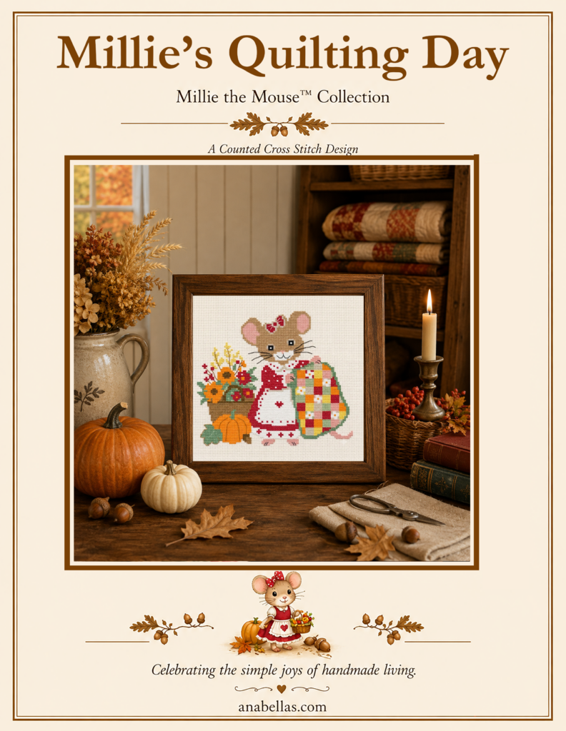 Millie's Quilting Day Cross Stitch Chart