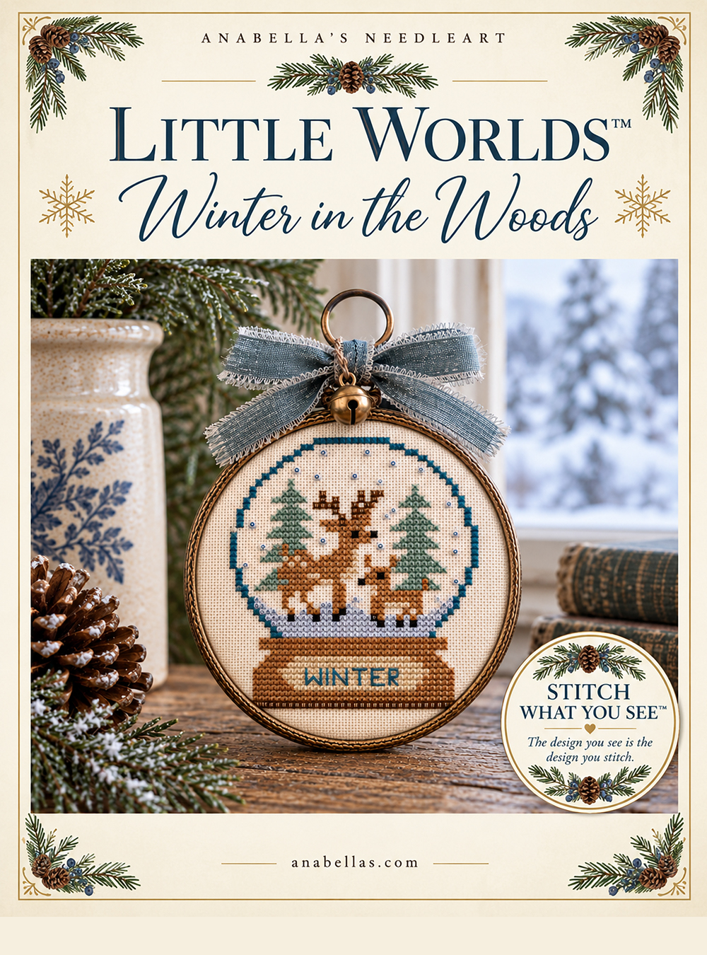 PROMO2 A Christmas Wish - Set of 6 Cross Stitch charts