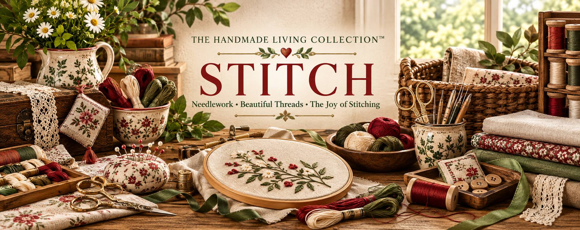Handmade Living Collection - Stitch