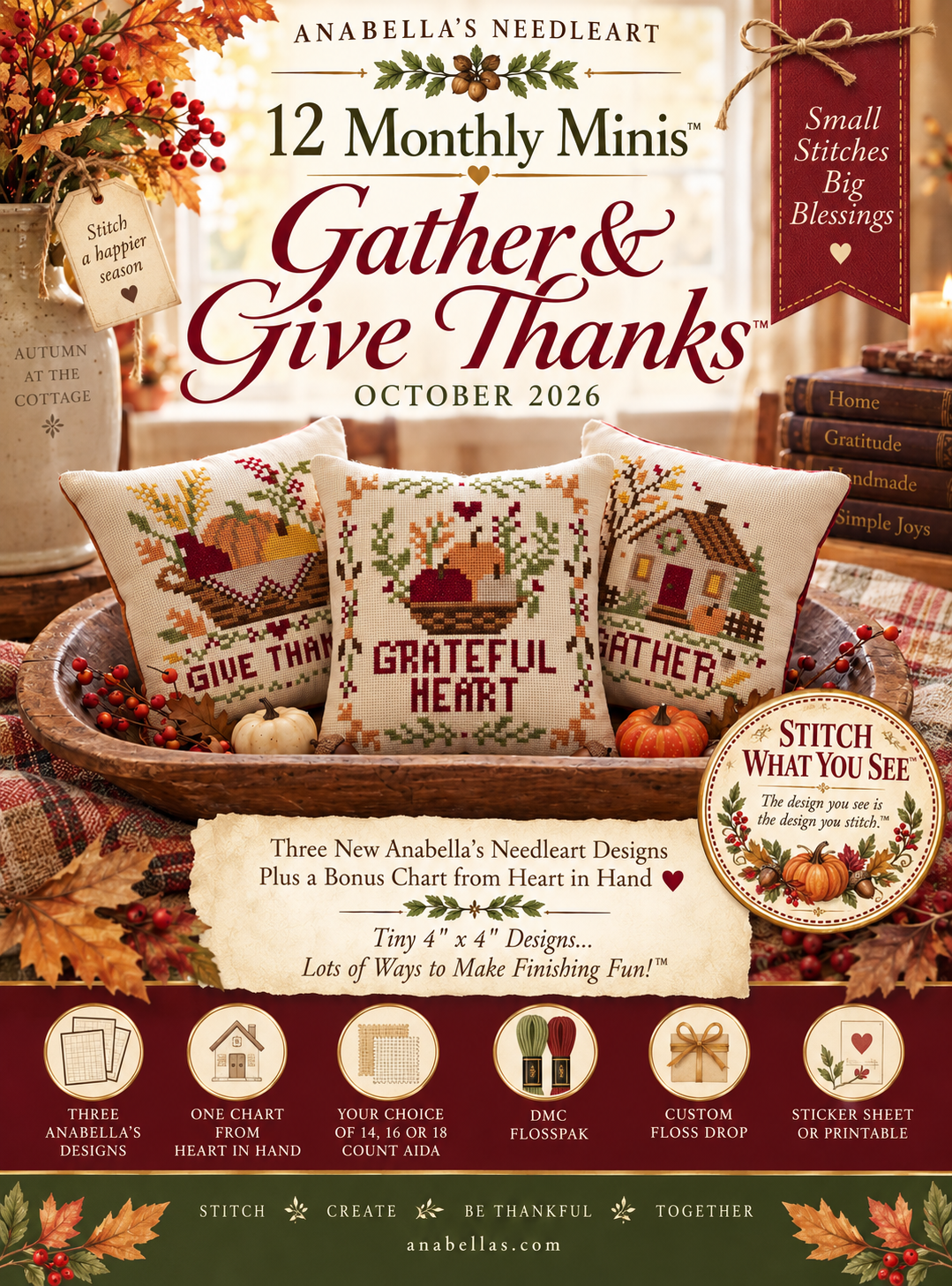October 12 Monthly Minis by Anabella's