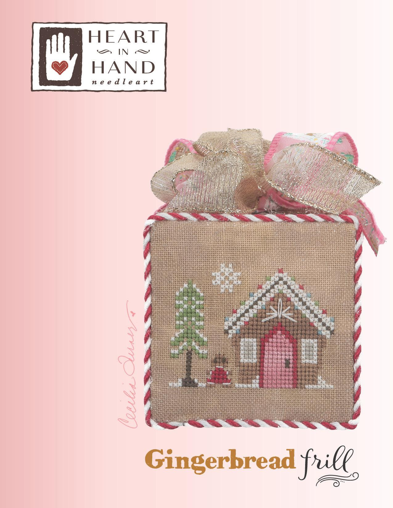 Heart In Hand Gingerbread Frill Cross Stitch Pattern Heart In Hand Gingerbread Frill Cross Stitch Pattern